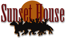 Sunset House Restaurant of Cody, Wyoming logo